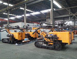 KG920A/YC920A Reinforced Semi-hydraulic Surface DTH Drilling Rig
