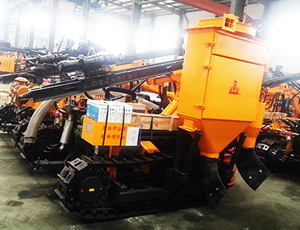 Crawler DTH Drilling rigs