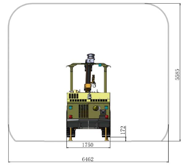 KJ211 Underground Mining Drill Rigs and Tunneling Jumbo