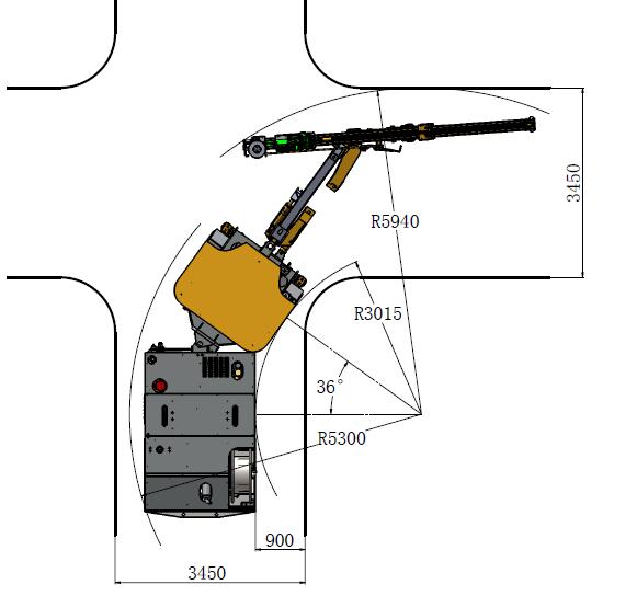 KJ212 Underground Mining Drill Rigs and Tunneling Jumbo