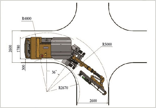 KJ311 Underground Mining Drill Rigs and Tunneling Jumbo