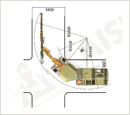 KJ311 Underground Mining Drill Rigs and Tunneling Jumbo