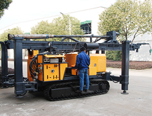 KW600/YCW600 Geothermal Water Well Crawler Drilling Rig