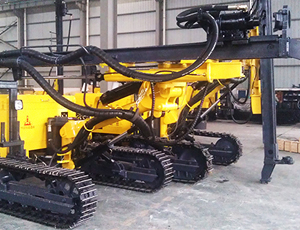 KY130/YC130 Semi-Hydraulic Surface DTH Drilling Rig