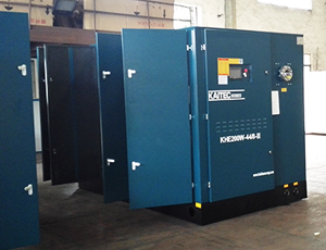 KAITEC KHE 2-stage rotary screw air compressor