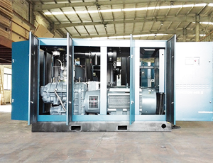 KAITEC KHE 2-stage rotary screw air compressor