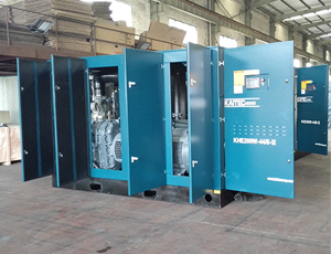 KAITEC KHE 2-stage rotary screw air compressor